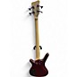 Used RockBass by Warwick CORVETTE  BURGANDY Electric Bass Guitar