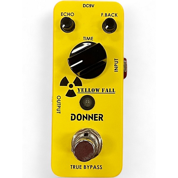 Used Donner Yellow Fall Effect Pedal