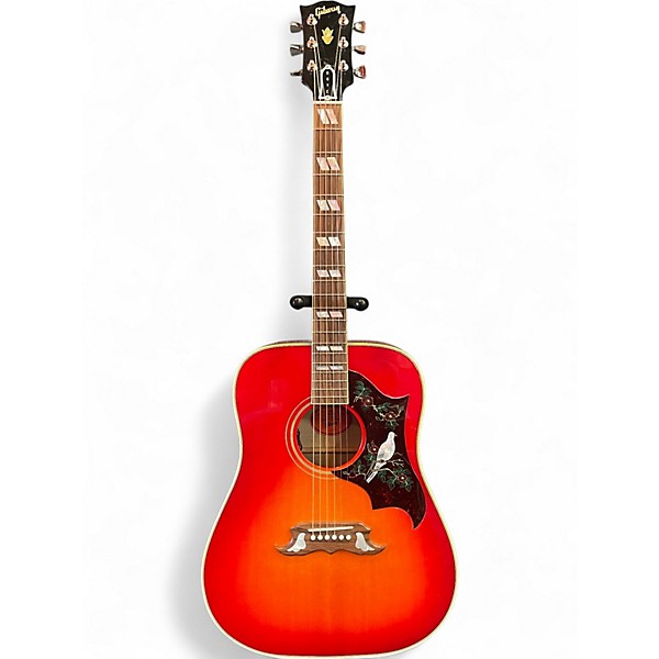 Used Gibson Dove Original Vintage Cherry Sunburst Acoustic Electric Guitar