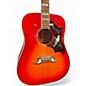 Used Gibson Dove Original Vintage Cherry Sunburst Acoustic Electric Guitar