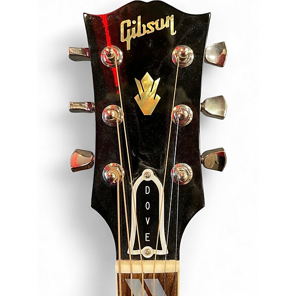 Used Gibson Dove Original Vintage Cherry Sunburst Acoustic Electric Guitar