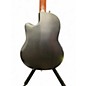 Used Ovation 1861AX-5 Standard Balladeer black green Acoustic Electric Guitar