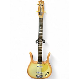 Used Danelectro Dead-On 58 Longhorn 2 Color Sunburst Electric Bass Guitar