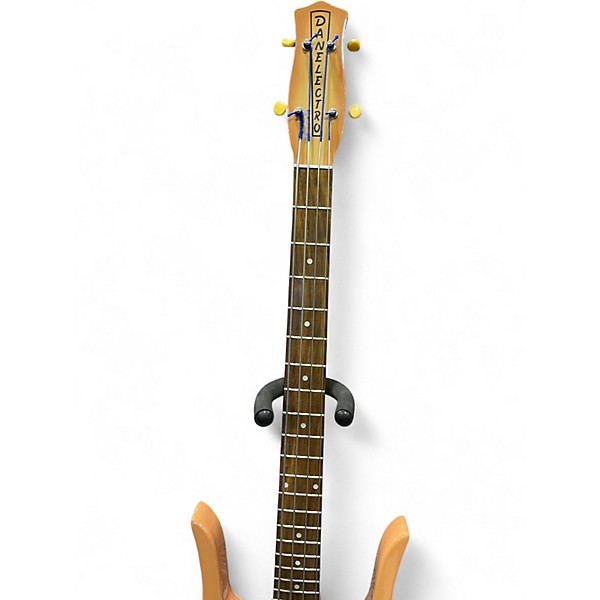 Used Danelectro Dead-On 58 Longhorn 2 Color Sunburst Electric Bass Guitar