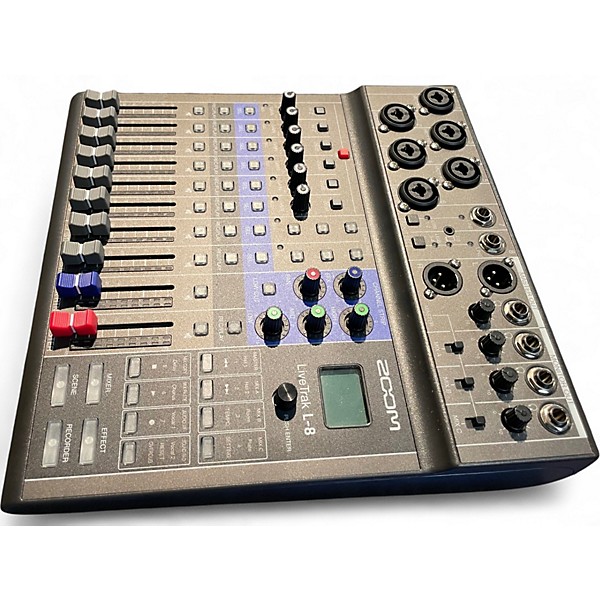 Used Zoom LiveTrak L-8 Unpowered Mixer