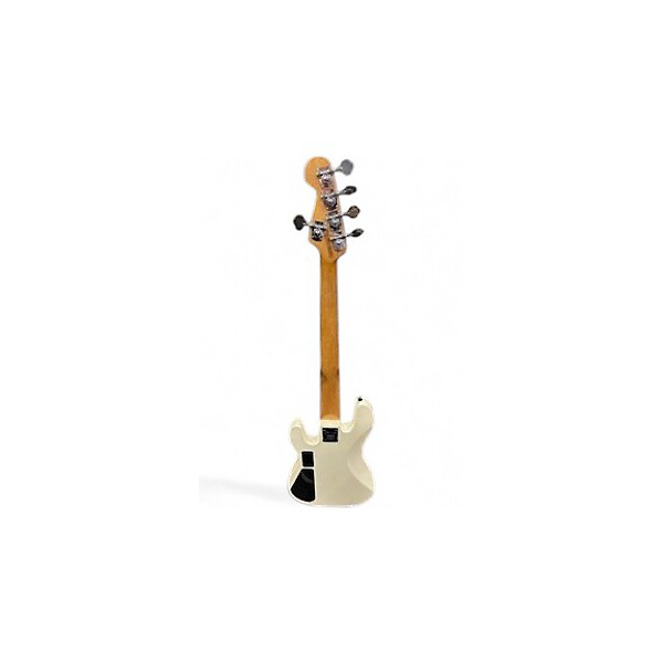 Used Charvel San Dimas PJ V Pearl White Electric Bass Guitar
