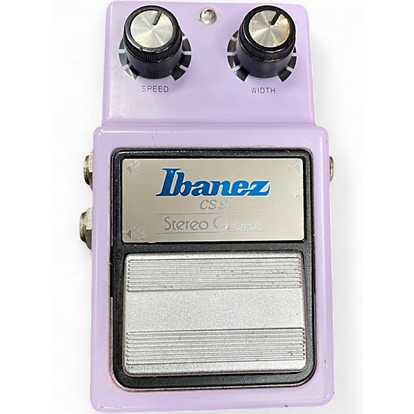 Used Ibanez CS9 Stereo Chorus Effect Pedal