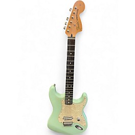 Used Fender Tom Delonge Signature Stratocaster Seafoam Green Solid Body Electric Guitar