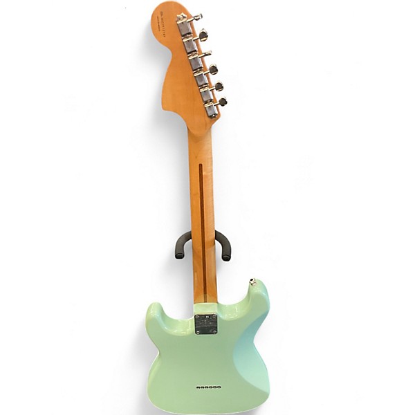 Used Fender Tom Delonge Signature Stratocaster Seafoam Green Solid Body Electric Guitar