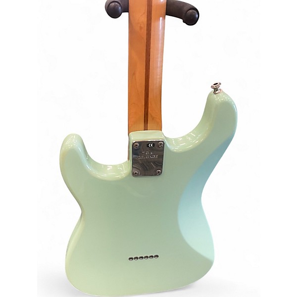 Used Fender Tom Delonge Signature Stratocaster Seafoam Green Solid Body Electric Guitar