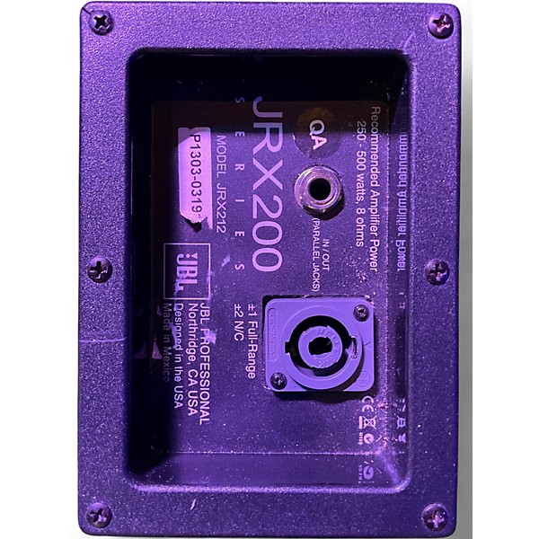 Used JBL JRX212