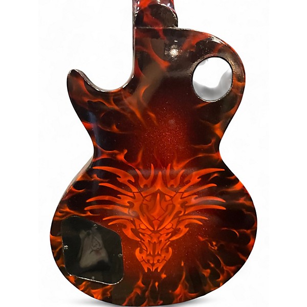 Used 2023 Nicholas Guitars SINGLE CUT CUSTOM FLAME Solid Body Electric Guitar