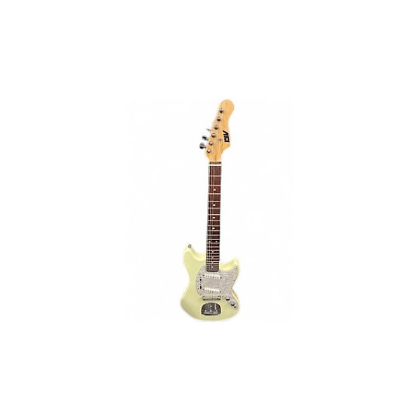 Used Iyv M Style Alpine White Solid Body Electric Guitar