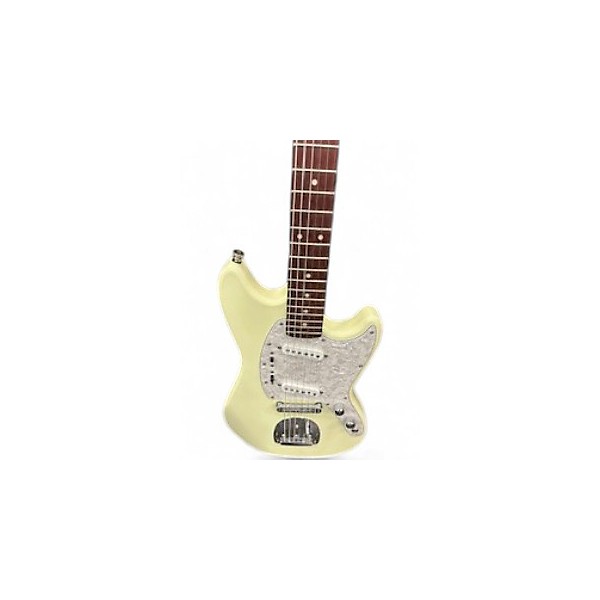 Used Iyv M Style Alpine White Solid Body Electric Guitar