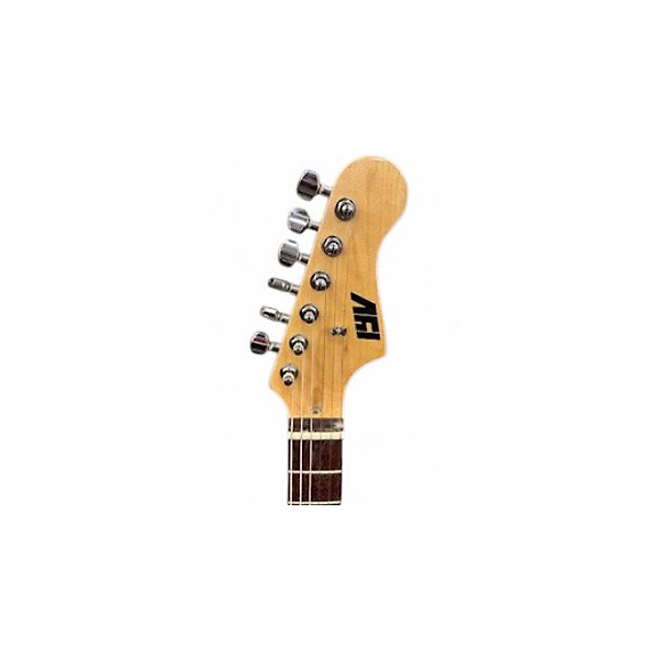 Used Iyv M Style Alpine White Solid Body Electric Guitar