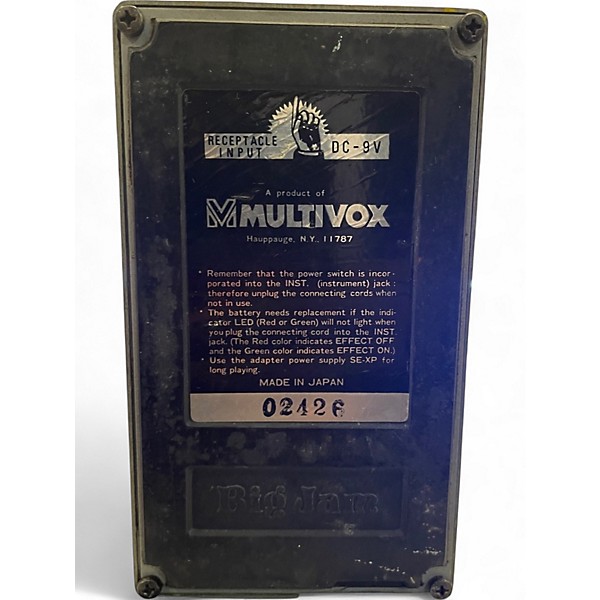 Used Multivox BIG JAM Effect Pedal