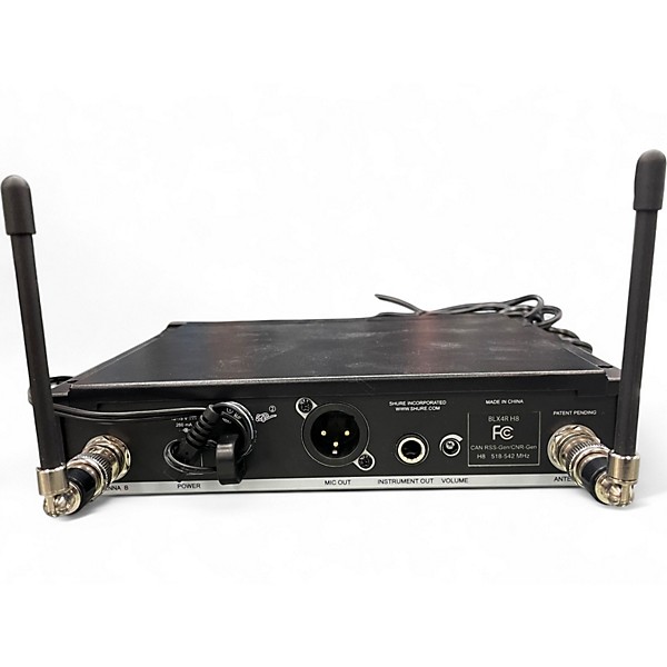 Used Shure BLX4R SM35 HEADWORN WIRELESS MICROPHONE SET Headset Wireless System
