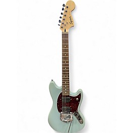Used Squier Bullet Mustang HH Soft Blue Solid Body Electric Guitar