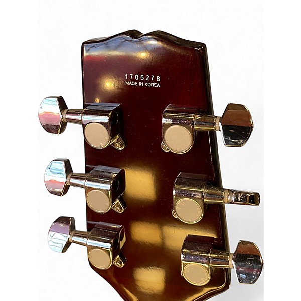 Used Hamer ARCHTOP 3 Tone Sunburst Solid Body Electric Guitar