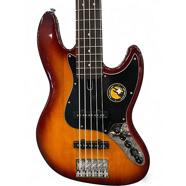 Used Sire Marcus Miller V3 5 String Sunburst Electric Bass Guitar