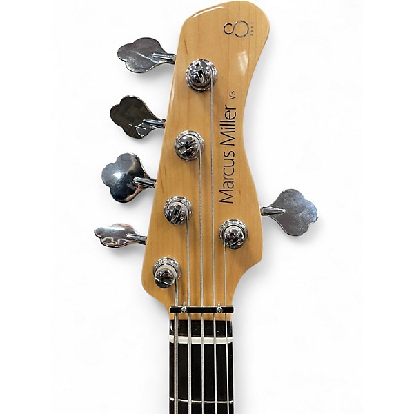 Used Sire Marcus Miller V3 5 String Sunburst Electric Bass Guitar