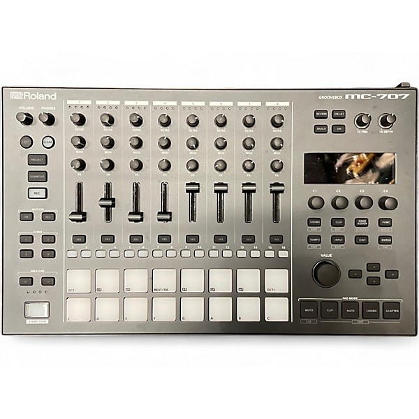Used Roland MC-707 Groovebox Production Controller