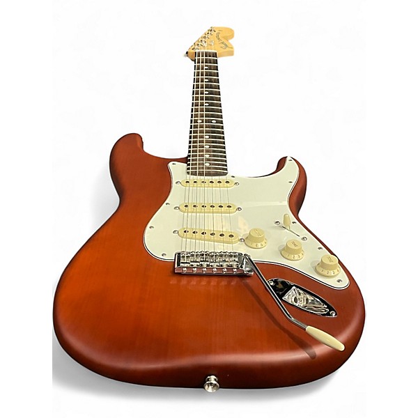 Used 2024 Fender American Performer Timber Stratocaster SSS Sassafras Solid Body Electric Guitar