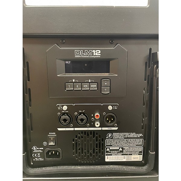 Used Mackie DLM12 Powered Speaker