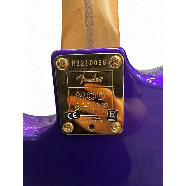 Used Fender Mod Shop Stratocaster Purple Solid Body Electric Guitar