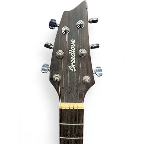Used Breedlove Discovery Concert Cutaway Mahogany Acoustic Electric Guitar