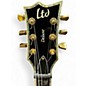 Used ESP LTD EC1000 Deluxe Black Solid Body Electric Guitar