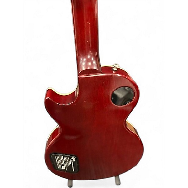 Used Gibson Les Paul Traditional Pro V Trans Crimson Red Solid Body Electric Guitar