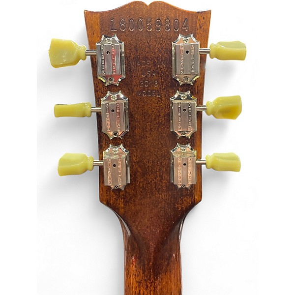 Used 2018 Gibson Les Paul Studio Antique Natural Solid Body Electric Guitar