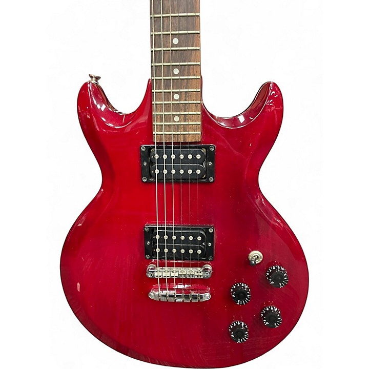Used Ibanez GAX70 CHERRY RED Solid Body Electric Guitar