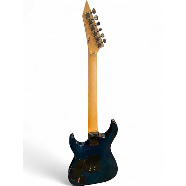 Used ESP MH103QM Blue Solid Body Electric Guitar