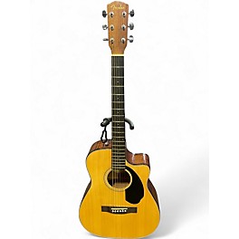 Used Fender CC60SCE Natural Acoustic Electric Guitar