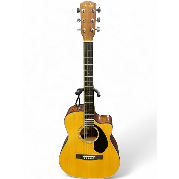 Used Fender CC60SCE Natural Acoustic Electric Guitar
