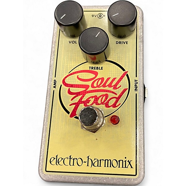 Used Electro-Harmonix Soul Food Overdrive Effect Pedal