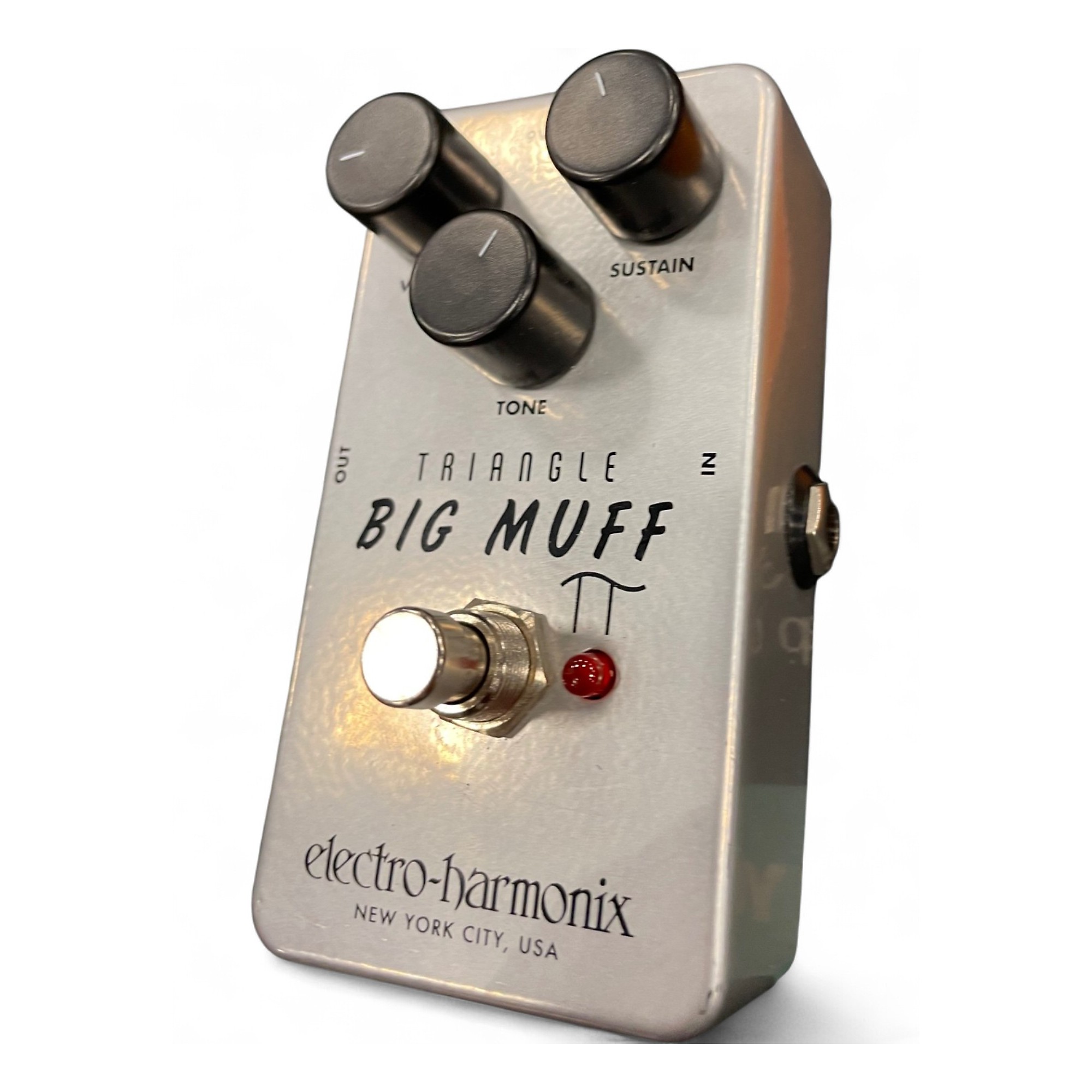 Used Electro-Harmonix Big Muff Triangle Pi Distortion Effect