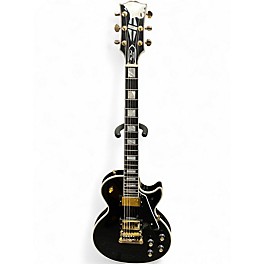 Used Epiphone Inspired by Gibson Custom Les Paul Custom Black Solid Body Electric Guitar