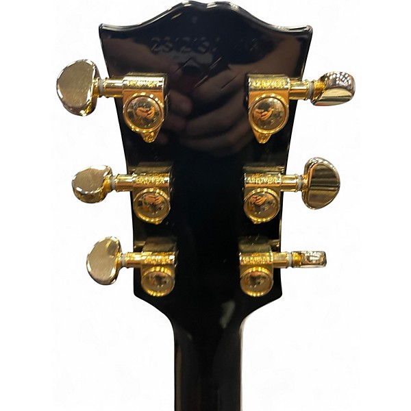 Used Epiphone Inspired by Gibson Custom Les Paul Custom Black Solid Body Electric Guitar