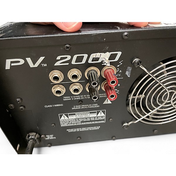 Used Peavey PV 2000 Power Amp