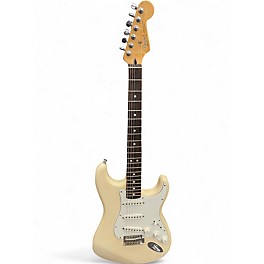 Used Fender Standard Stratocaster Arctic White Solid Body Electric Guitar