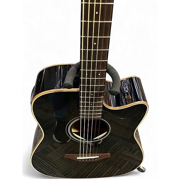 Used Yamaha A1M Black Acoustic Electric Guitar