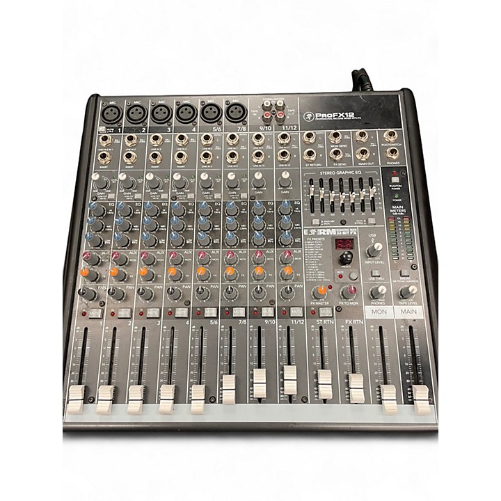 Used Mackie PROFX12 Unpowered Mixer | Guitar Center