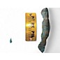 Used Pork Pie 7in Patina Brass 13in Blue Ghost Flames Drum thumbnail