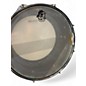 Used Pork Pie 7in Patina Brass 13in Blue Ghost Flames Drum