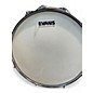 Used Pork Pie 7in Patina Brass 13in Blue Ghost Flames Drum