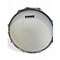 Used Pork Pie 7in Patina Brass 13in Blue Ghost Flames Drum