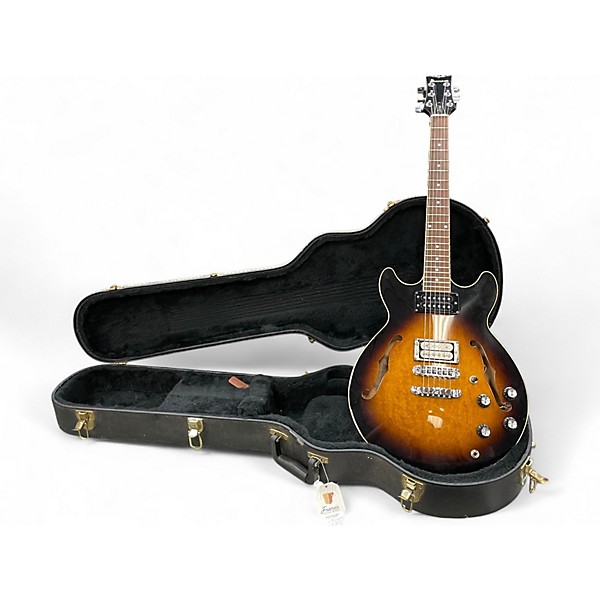 Vintage 1983 Ibanez AM50 SUNBURST Hollow Body Electric Guitar